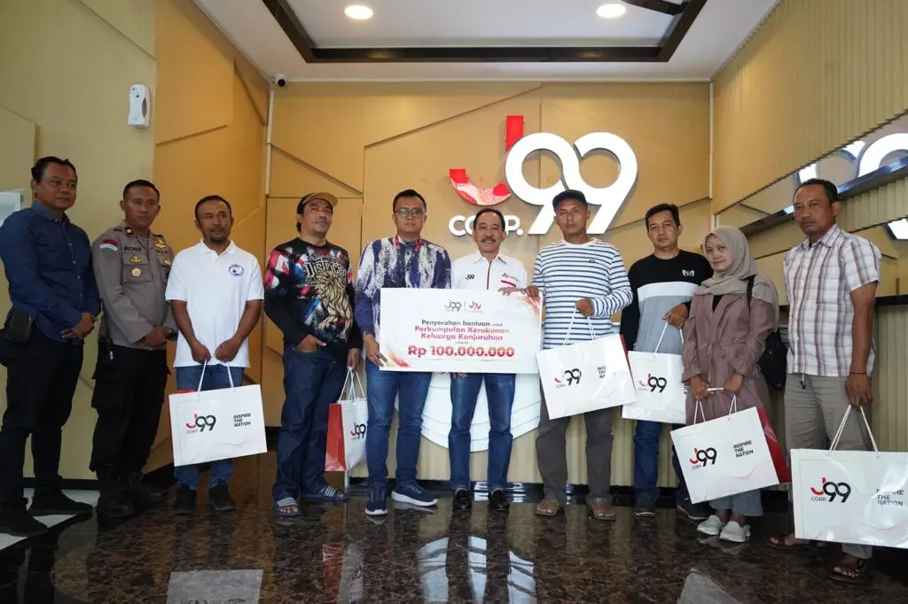 J99 Corp beri dukungan untuk tragedi Kanjuruhan, Malang
